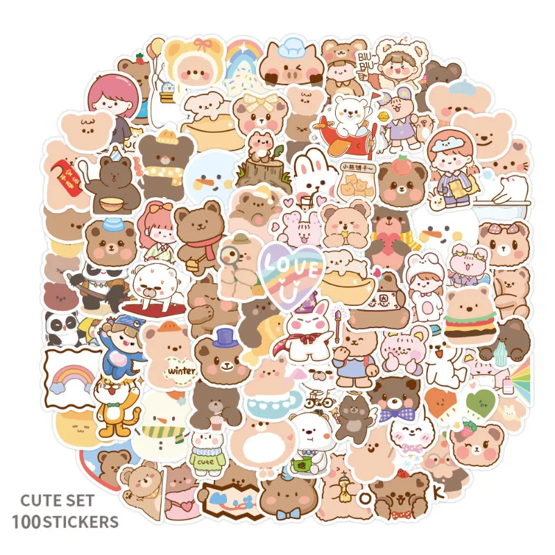 

100 шт./упаковка, наклейки для ноутбука