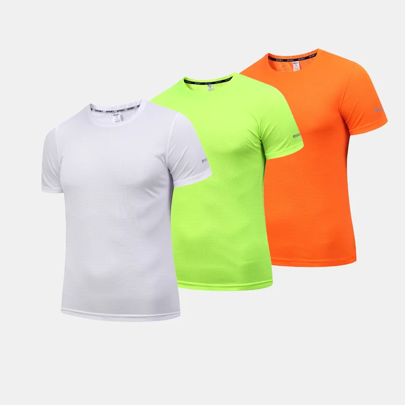 

Летняя футболка с круглым вырезом и принтом для мужчин и женщин, быстросохнущая дышащая крутая квадратная ткань, повседневный спортивный т...