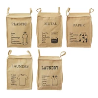 linen storage box fabric basket sundries classification toys storage box bag with velcro laundry dirty clothes storage basket