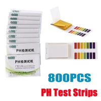 800pcs ph papers strips ph 1 14 universal full range litmus test paper strips laboratory tools 80 strips in 1pack