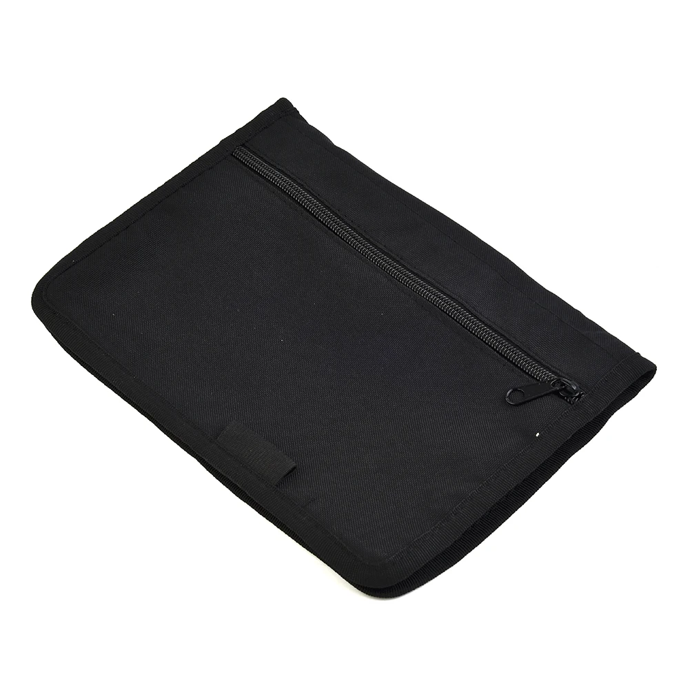

Car Glove Box Storage Organizer Document Storage Universal 1 Pc 24*18*2cm Black Folder Manual Multi Pockets Paper