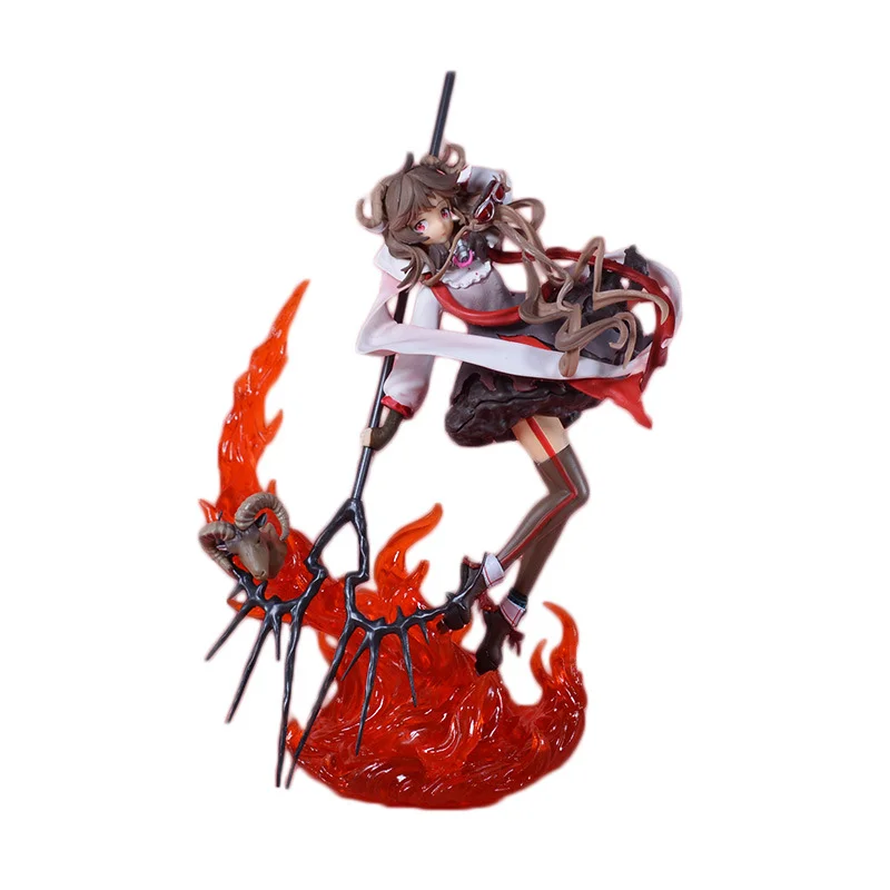 Arknights Аниме Фигурка EyjaF Fisk Sheep Beauty Girl Модель Куклы Фигурки ПВХ Сборный Декор