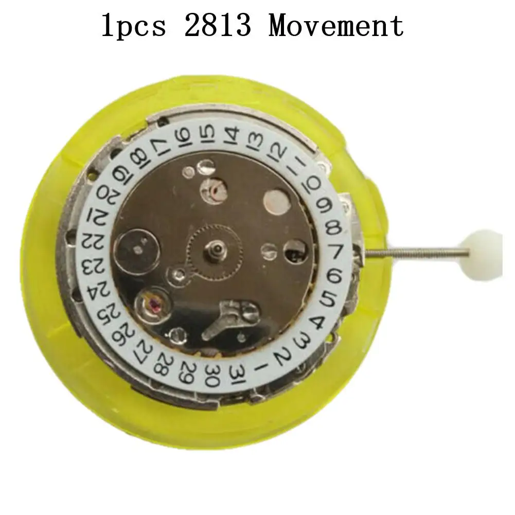 

1PC 2813 Watch Movement Automatic Mechanical High Precision Single Calendar Movement For Making Watch Changing Damaged Parts