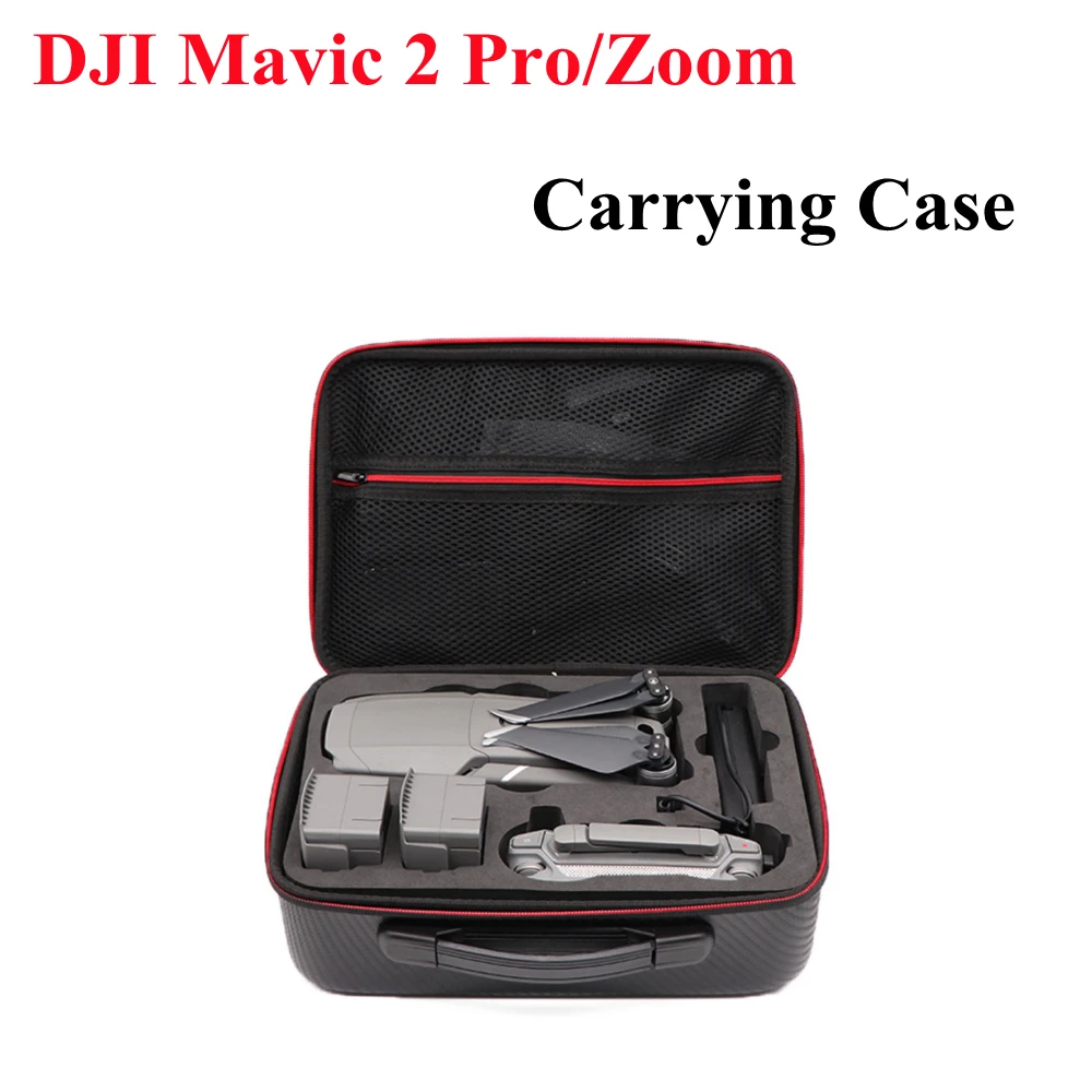 

Чехол для переноски DJI MAVIC 2 ZOOM, портативный чехол для дрона, водонепроницаемая сумка для хранения аксессуаров DJI Mavic 2 Pro