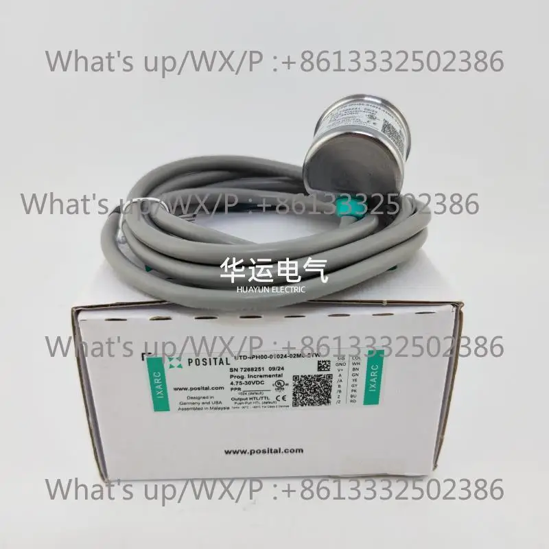 Фото Инкрементальный энкодер POSITAL UTD-IPH00-05000-02M0-2TWHY, оригинальный, импортный, абсолютно новый №4