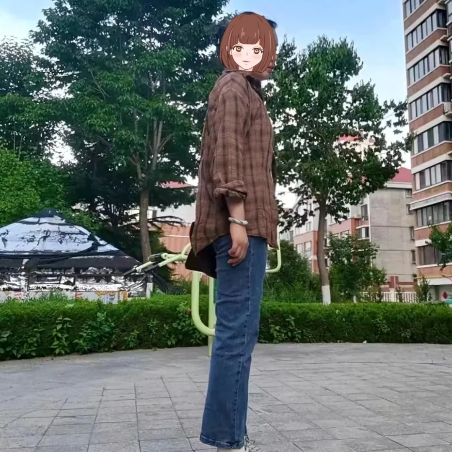 Женская Повседневная рубашка в клетку летняя свободная Солнцезащитная стиле