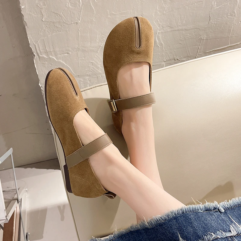 Женские туфли на плоской подошве с круглой головкой женские Мэри Джейн новинка