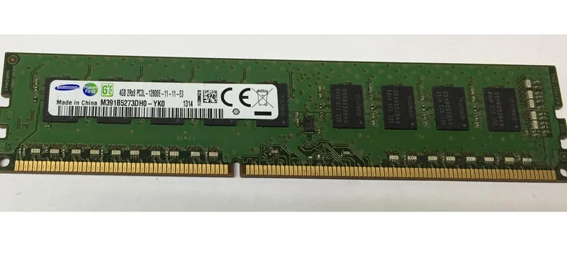 

RAM M391B5273DH0-YK0 4GB 2Rx8 PC3L-12800E pure ECC Серверная память
