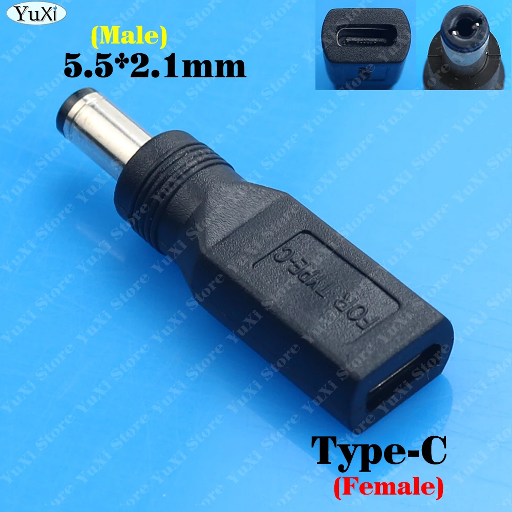 

Адаптер USB-C на DC 5.5x2.1 мм YuXi