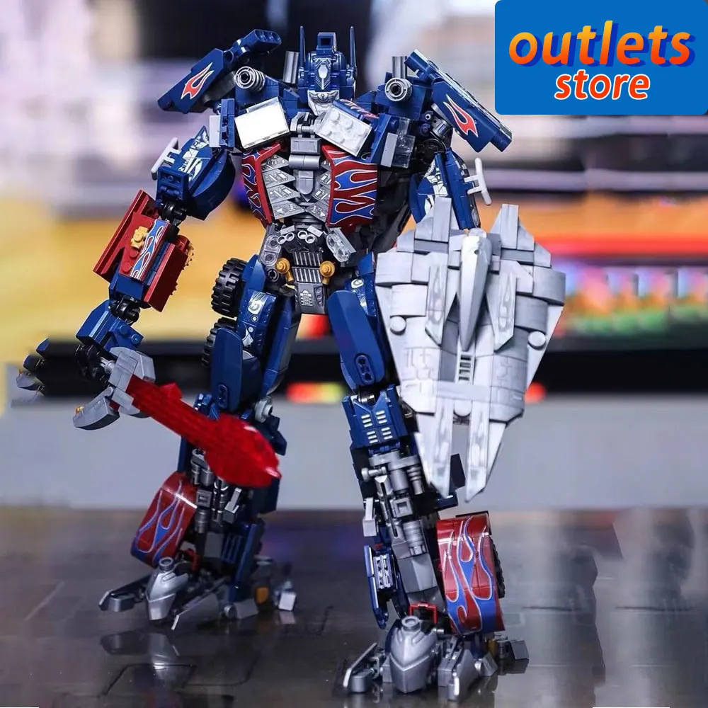

6006 творческие экспертные идеи, робот-трансформер autobot Cybertron Mecha Moc 10302, модели кирпичей, строительные блоки, игрушки для мальчиков, 2068 шт.