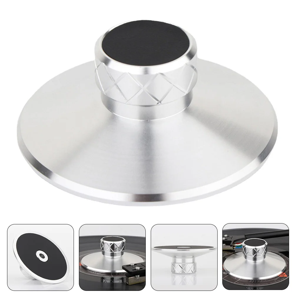 

Record Stabilizer Vinyl Metal Weight Turntable Vibration Reducer Aluminum-magnesium Alloy Balanced Disc Clamp For