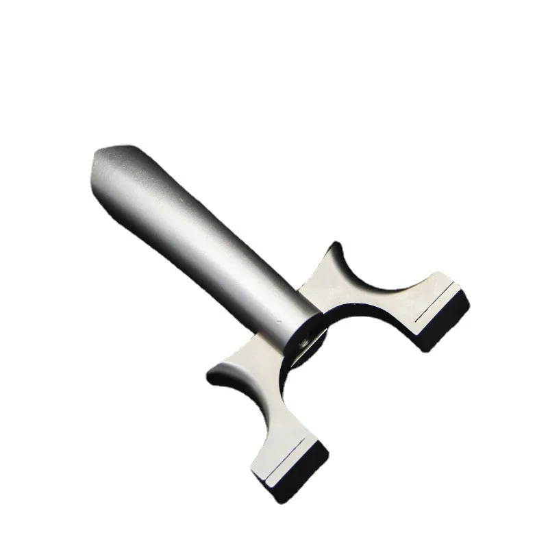 Рогатка из нержавеющей стали с алюминиевой ручкой колибри для шитья плоской кожи