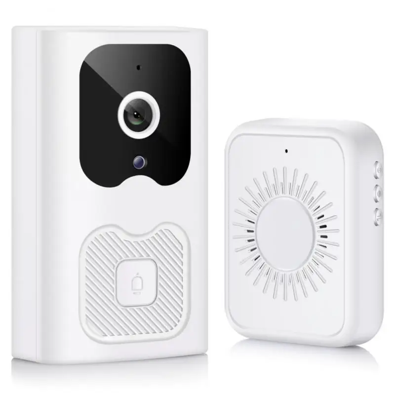 

Удаленный мониторинг Wi-Fi наружная камера Hd дверной звонок визуальный умный дверной звонок мониторинг в реальном времени перезаряжаемый