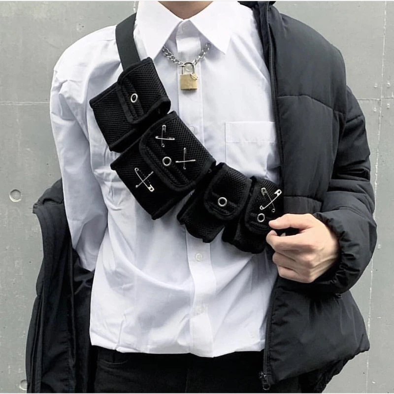 

MBTI Hip-hop Shoulder Bag for Women Men Luxury Designer Versatile Small Trend Purse High Quality Fashion Chain Crossbody Bags