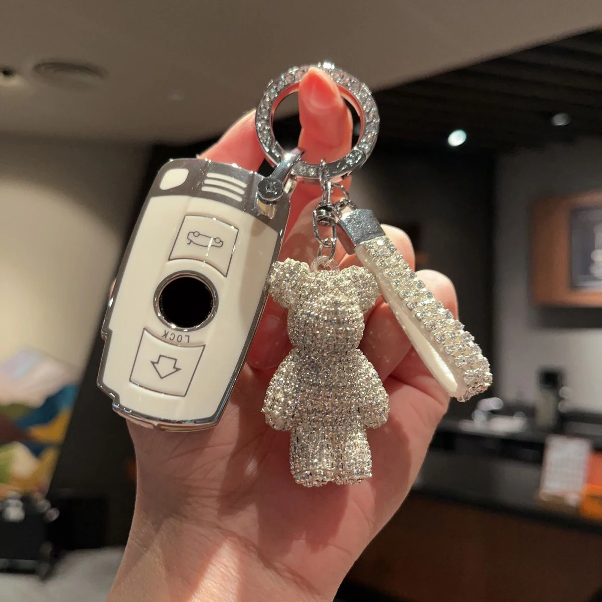 

Fashion TPU Car Remote Key Case Cover For BMW E90 E60 E70 E87 E71 E72 E88 E89 E91 E92 3 5 6 Series M3 M5 X1 X5 X6 Z4 Keychain