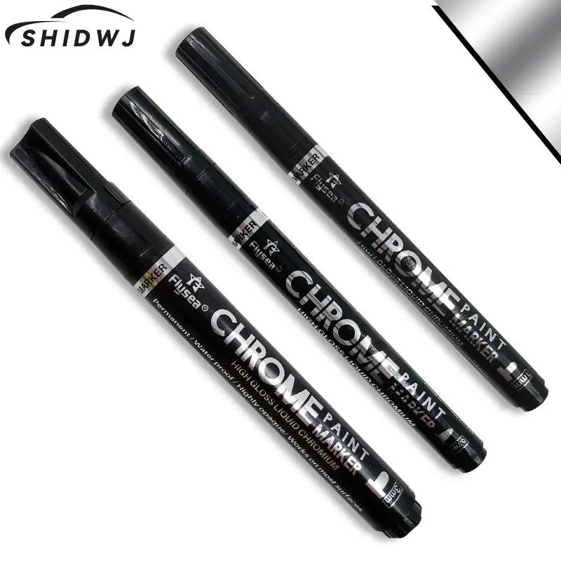 

Liquid Chrome Pump Marker Refill Model Graffiti Automotive Scratch Paint For Metal Ceramic Stainless Steel Clear Scratch Remover