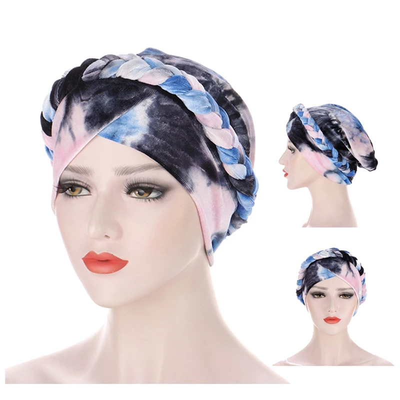 

New Trendy muslim women inner caps for hijab India wrap head turban bonnet with drill solid color hijab underscarf caps turbante