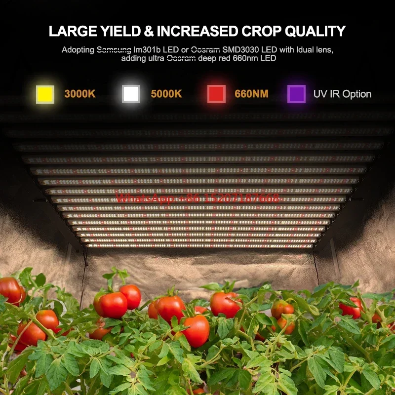 Оптовые светильники для выращивания растений светодиодные полного спектра с