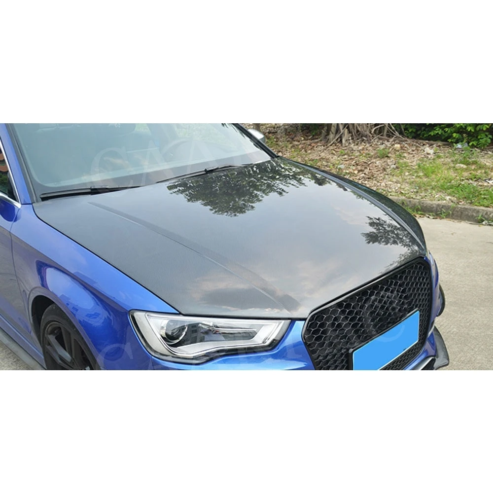 Карбоновые капоты и крышки двигателя, обвесы для кузова автомобиля Audi A3 S3 2013-2018 годов выпуска, FRP. (art.: 3920dc8a67f7f) - 3920dc8a67f7f
