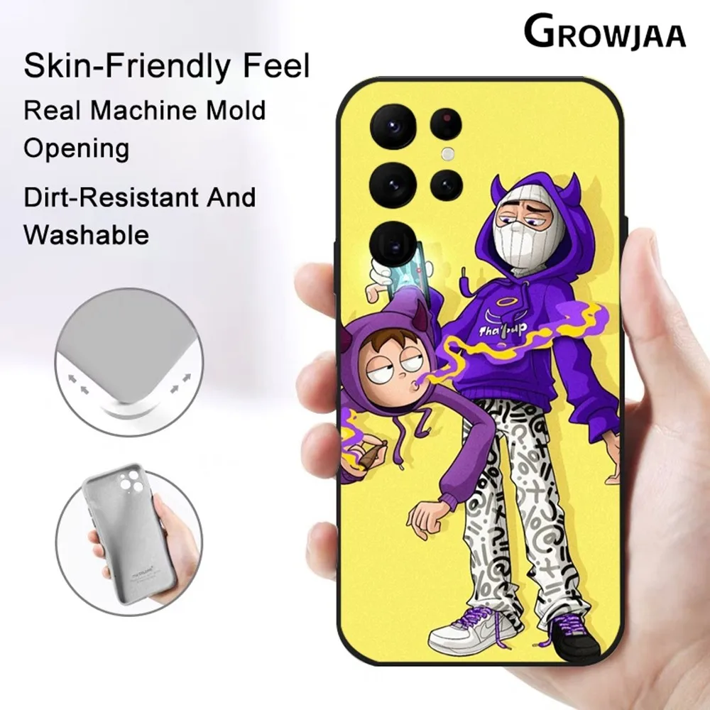 Tha Supreme Rapper Thasup Phone Case for Samsung Galaxy S24 Ultra S22 S23 S21 S20 5G Protective Silicone TPU Funda