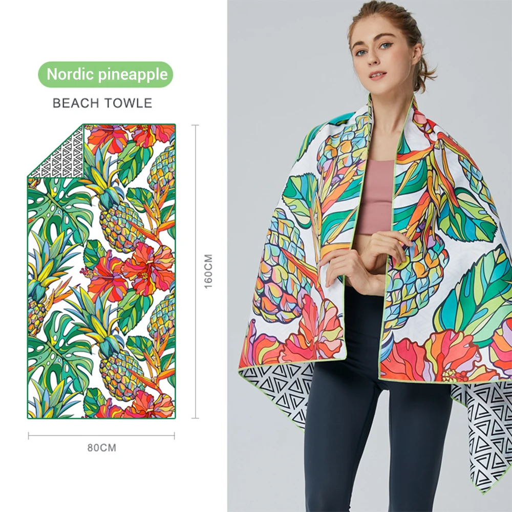 

Быстросохнущие пляжные ранние летние подушки без песка для плавания и фитнеса, спортивные пляжные полотенца для бассейна для мужчин и женщин 2023