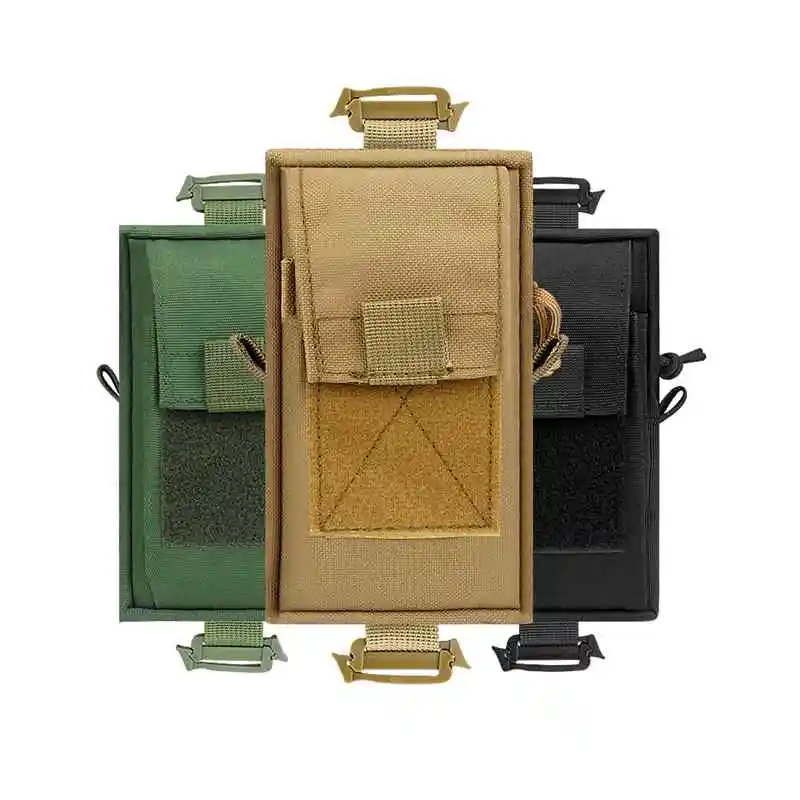 

Tactical Molle EDC Pouch Utility Bag Phone Pouch Waist Pack Emergency Military Hiking Hunting Accessories Storage Tool Bag