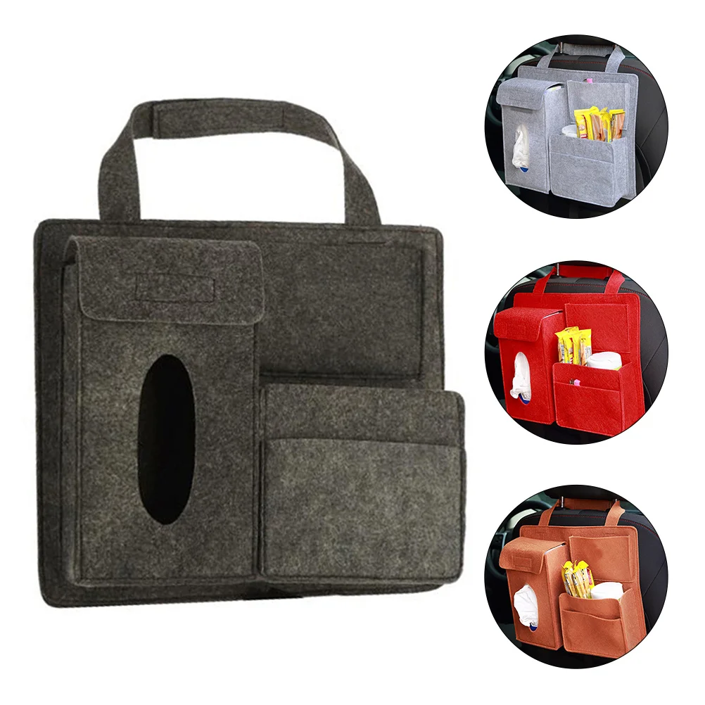 

2Pcs Car Back Organisers Practical Multi-Pocket Back Protectors Pouches