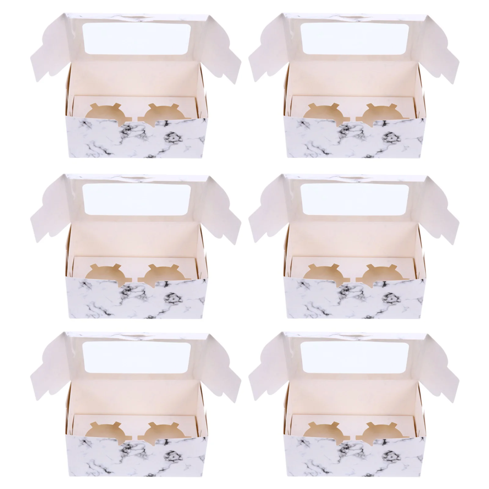 10 шт. коробка для кексов коробки торта яичный пирог контейнер хранения десертные