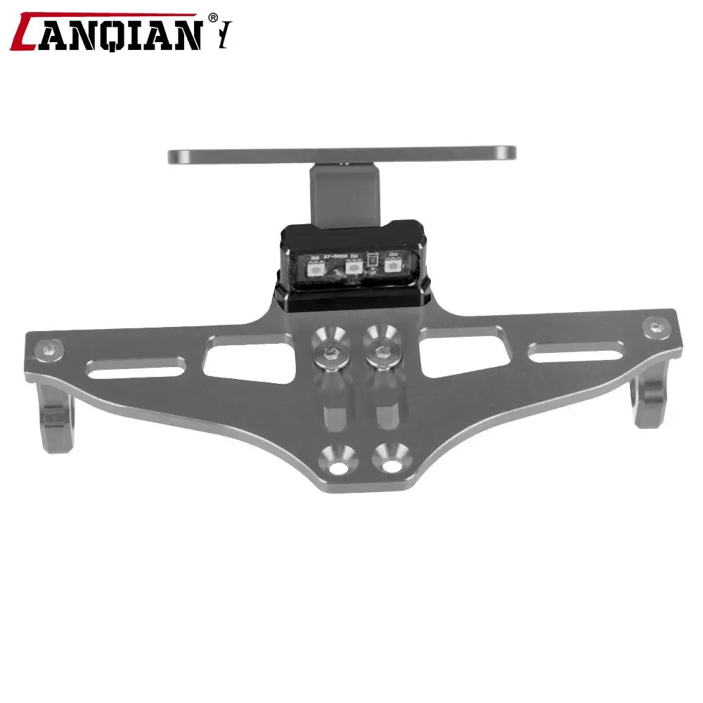 Универсальный Кронштейн номерного знака мотоцикла со светом для пластины KAWASAKI