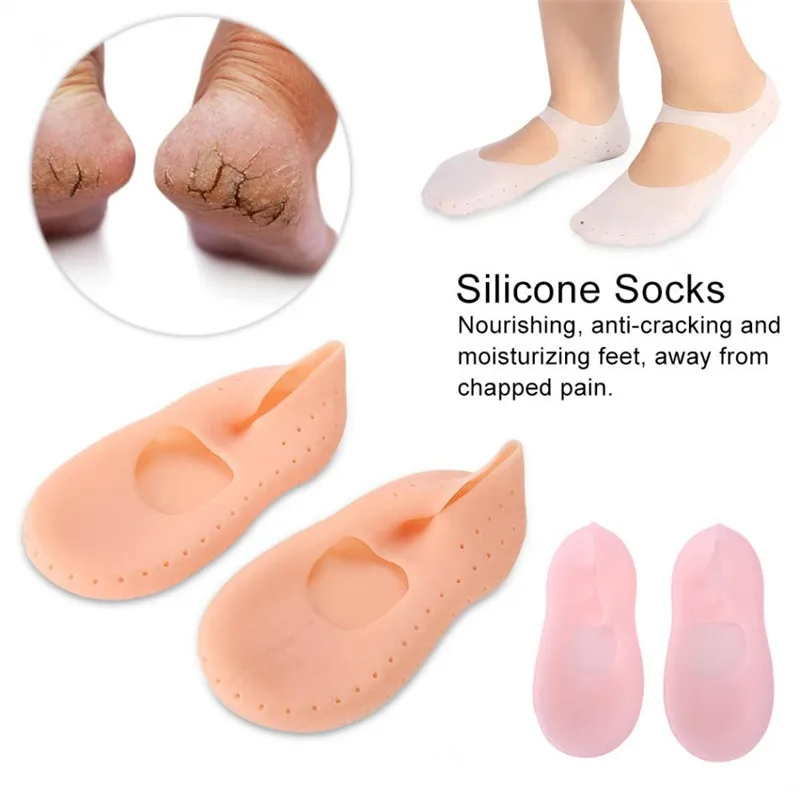 

Moisturizing Ankle Support Outdoor Climbing Tool Heel Socks Ballet Belly Dance Half Sole Elastic Toe Pad