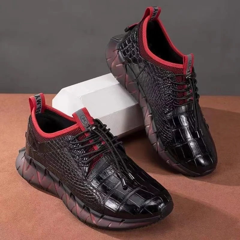 

Mens Loafers Casual Sports Fashion Trend Man High Quality Shoes Luxury Brand Leather Genuine Designer Sneakers Sapatillas Hombre
