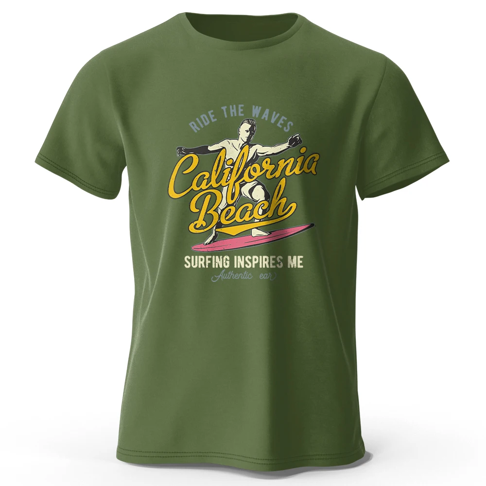 

Мужская/Женская футболка из натурального хлопка, с коротким рукавом