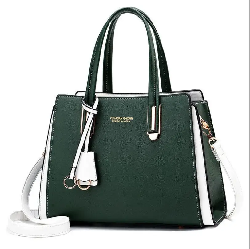 

2021 женская сумка большой вместимости, новая модная сумка через плечо, Высококачественная кожаная сумка-мессенджер, роскошная Портативная Сумка-тоут для покупок