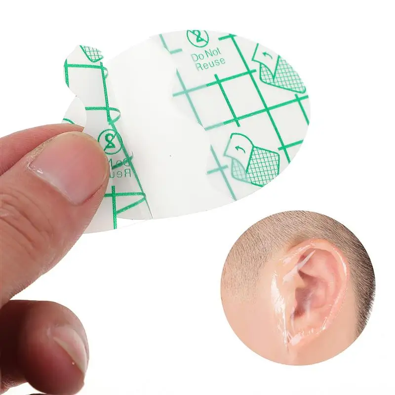

20/60pcs Disposable Baby Waterproof Ear Stickers Bath Swimming Infant Newborn Nursing Ear Paste Baby Ear Patch Shower Cap Tool