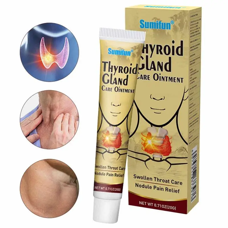 

Thyroid Gland Cream Supplies For Neck Swelling Nursing 20g Thyroid Caring Cream Accessory For Relieve Tired And Improve Emotion