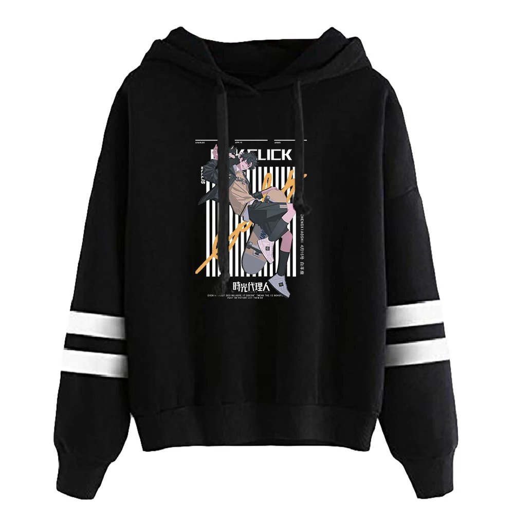 

Link Click Hoodies Unisex Long Sleeve Pullover Hooded Sweatshirts Women Men Streetwear Casual Anime Clothes
