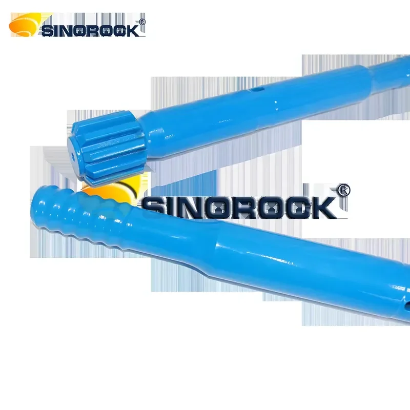 Фото Адаптер с резьбовым соединением Sinorock R32 R38 T38 T45 T51 для буровых установок, сертифицированный ISO/CE, для горнодобывающей промышленности, бурения скальных пород, проходки туннелей №5