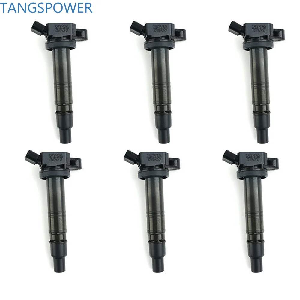 

90919-02248 6PCS Ignition Coil for Toyota Hiace 2.7L Highlander 2.4L Matrix L4 1.8L Solara Tacoma Tacoma V6 4.0L Tundra T2001