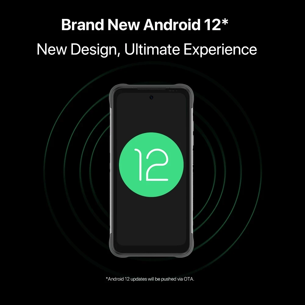 Смартфон UMIDIGI BISON GT2 (Pro) телефон с защитой от влаги IP68 ОЗУ 8 Гб 6150 мАч Android 12 яркость