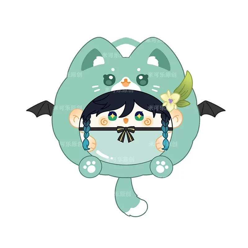 Аниме Genshin Impact Barbatos дробагаг Косплей плюшевые куклы сумка-мессенджер рюкзак