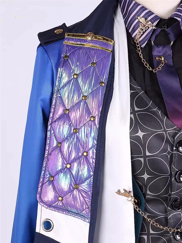 VOLTACTION Shikinagi Akira Косплей Костюм Yutuber Vtuber Модная одежда для женщин и мужчин Одежда