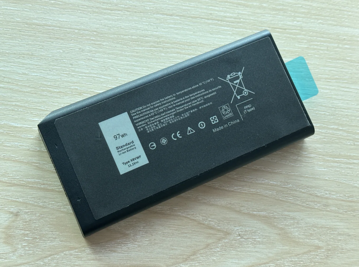 X8VWF Аккумулятор для ноутбука Dell Latitude 14 прочный 5404 5414 E5404 Extreme 7404 7414 E7404 серии 4XKN5 DKNKD