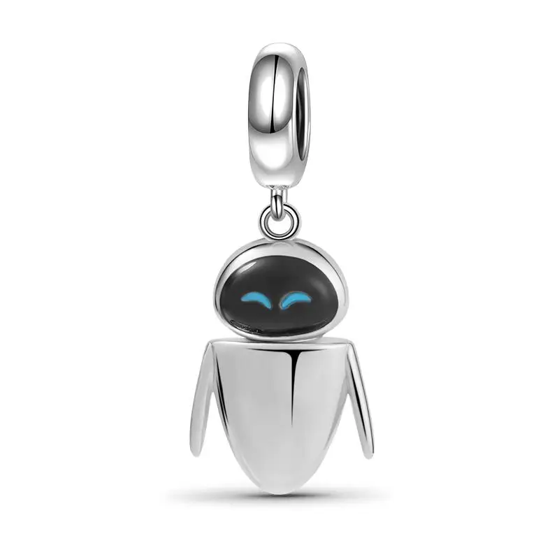 

925 Sterling Silver Eva Pendant Dangle Charm Fit Original Pandora Charm Bracelets Pendant Jewelry Berloque