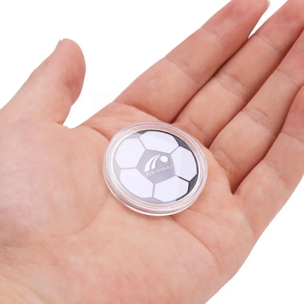 

1PC Sports Football Mode Toss Coins Coin Refereeing For Kids Adult Family Outdoor Bar Club Party Game Positive Back E1Q8
