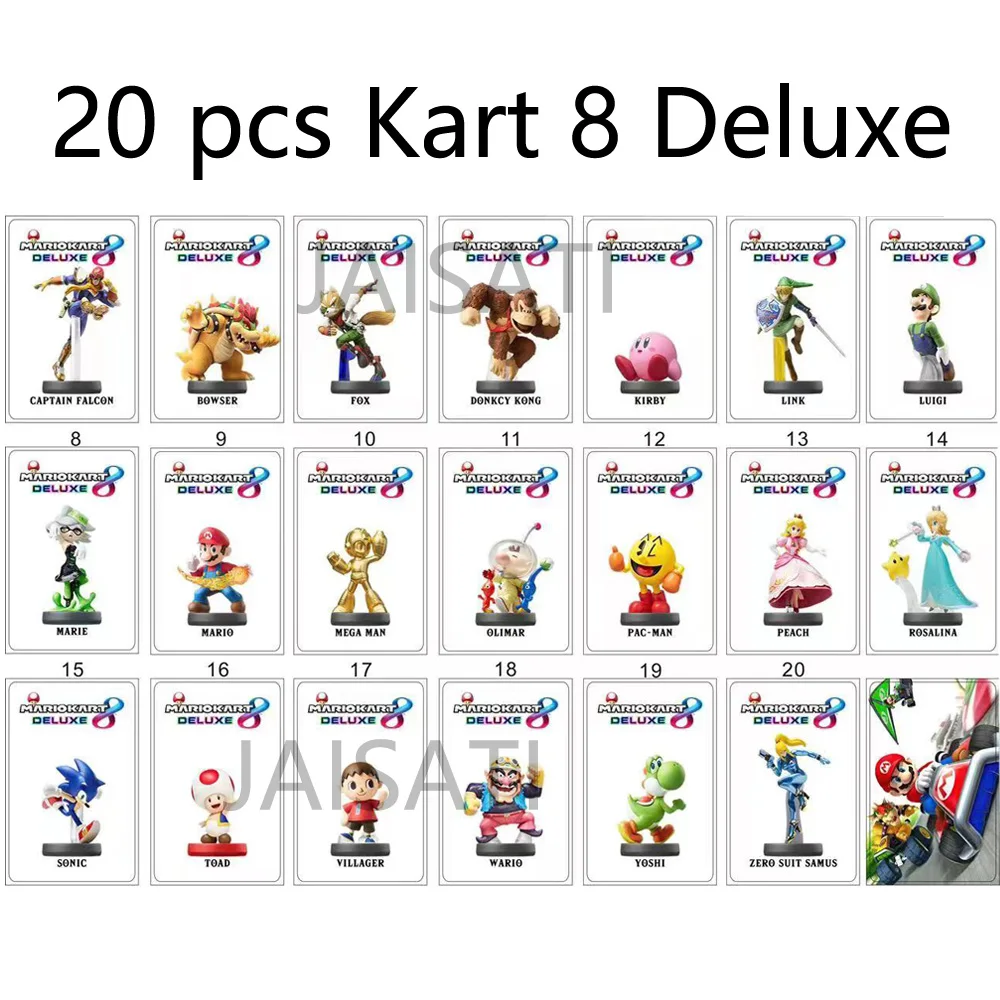 Новейшие полные Блокировка огня 12 шт. блокировка карты amiibo трех домов NFC-карта для