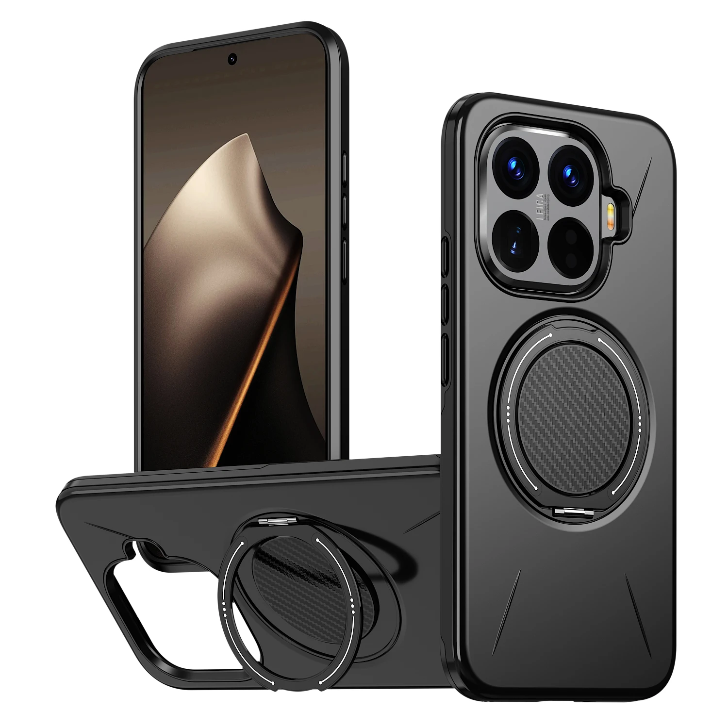 Фото Для Xiaomi 17T Pro 17T 360 °   Вращающийся держатель для телефона, роскошный чехол-подставка, прочный защитный чехол, ударопрочный чехол-кронштейн, Fundas №1