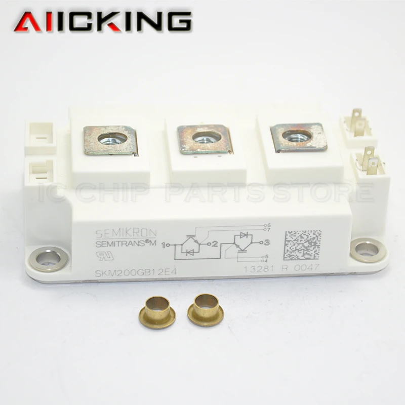 SKM200GB12E4 1/шт., бтиз-матрица и модульный транзистор, двухканальный модуль, оригинальный фотоэлемент