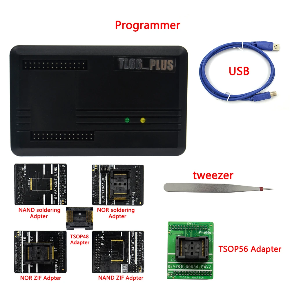 Профессиональный программатор Upmely NAND FLASH ProMan инструмент для ремонта DVD GPS