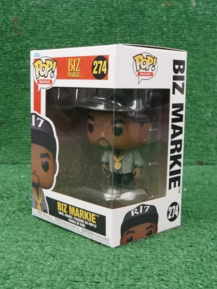 Фото Оригинальная фигурка Funko Pop Rocks Биз Марки # Коллекционная виниловая фигурка-кукла 274: Декоративная модель, лимитированная серия, подарок №4