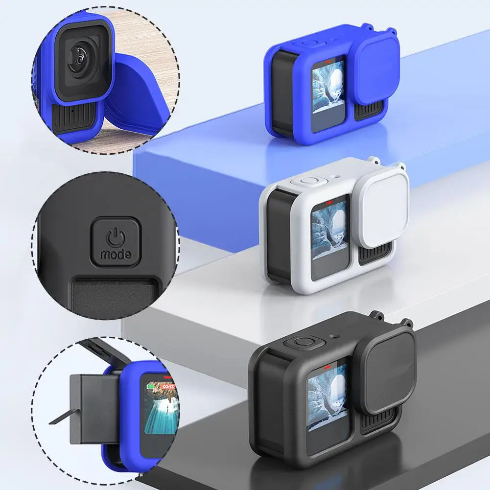 Для Hero13 Силиконовые защитные аксессуары для экшн-камеры Z3o7